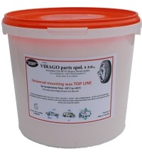 Mounting paste TOP Line WAX 5kg (orange)