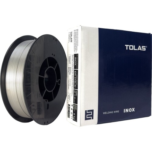 ER316LSi stainless steel MIG welding wire spool D200 5kg - 0.8 mm