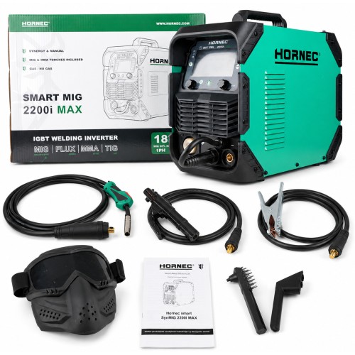 Suvirinimo aparatas HORNEC® smart SynMIG 2200i MAX (sinerginis suvirinimas iki 6 mm)
