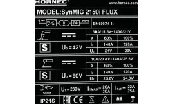 Suvirinimo aparatas HORNEC® smart SynMIG 2150i FLUX (be dujų)