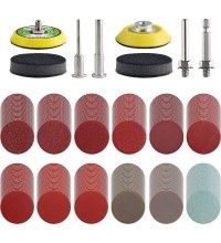Sanding and brushing with shank set 240pcs