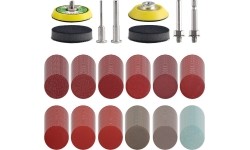 Sanding and brushing with shank set 240pcs