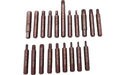 3/8" Dr. 70L TORX/SPLINE/IMBUS bits 5/1pcs - H12
