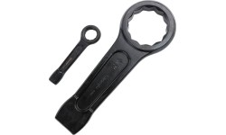 Single end ring slogging spanner - 110mm
