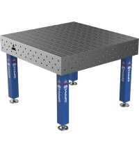 Welding table PRO 15 mm - 1200x1200mm - Φ16 - 100x100mm - On feet