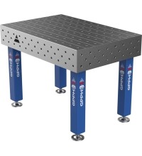 Welding table PRO 15 mm - 1200x800mm - Φ16 - 100x100mm - On feet