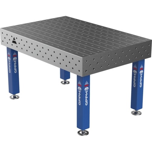 Suvirinimo stalas PRO 15 mm - 1500x1000mm - Φ16 - 100x100mm - Ant kojelių