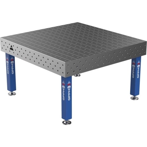 Suvirinimo stalas PRO 15 mm - 1500x1480mm - Φ16 - 100x100mm - Ant kojelių
