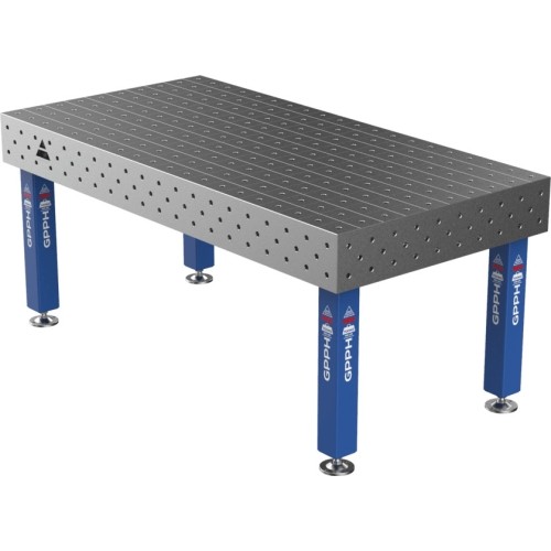 Welding table PRO 15 mm - 2000x1000mm - Φ16 - 100x100mm - On feet