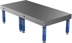 Suvirinimo stalas PRO 15 mm - 3000x1480mm - Φ16 - 100x100mm - Ant kojelių