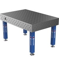 Welding table PRO 15 mm - 1500x1000mm - Φ16 - Diagonal - On feet