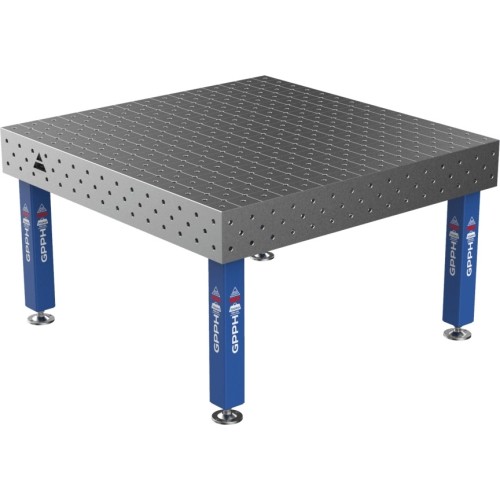 Welding table PRO 15 mm - 1500x1480mm - Φ16 - Diagonal - On feet