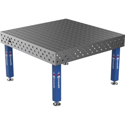 Welding table PRO 15 mm - 1500x1480mm - Φ28 - 100x100mm - On feet