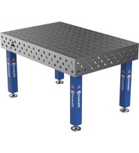 Suvirinimo stalas PRO 15 mm - 1500x1000mm - Φ28 - Įstrižinė - Ant kojelių