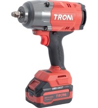 Akumuliatorinis smūginis veržliasukis TROM 1/2'' 20V LI-ION