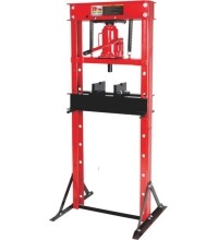 Shop press with hydraulic bottle jack 20t