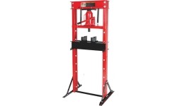 Shop press with hydraulic bottle jack 20t