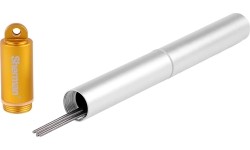 Tungsten electrode container - Gold
