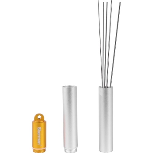 Tungsten electrode container - Gold