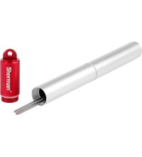 Tungsten electrode container - Red