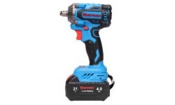 Cordless impact wrench "Sherman ET-105" 500 Nm with 2 batteries and casese