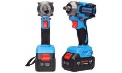 Cordless impact wrench "Sherman ET-105" 500 Nm with 2 batteries and casese