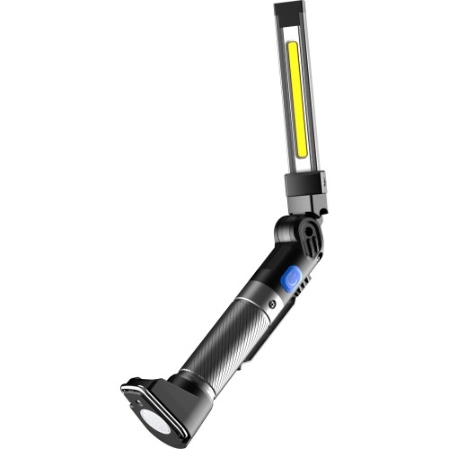 COB+SMD rechargeable flex head work light with UV
