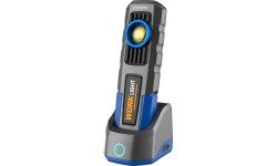 Prožektorius darbui COB+SMD (su belaidžio įkrovimo stotele)