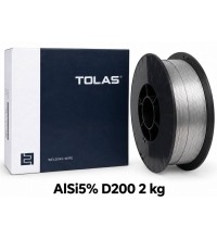 AlSi5 MIG welding wire spool D200 2 kg - 1.2 mm