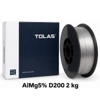 Suvirinimo viela AlMg5 (D200 - 2kg) - 1.2 mm