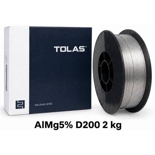 Suvirinimo viela AlMg5 (D200 - 2kg) - 1.2 mm