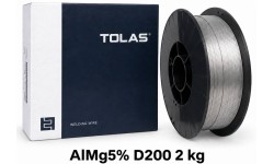 Suvirinimo viela AlMg5 (D200 - 2kg) - 1.2 mm