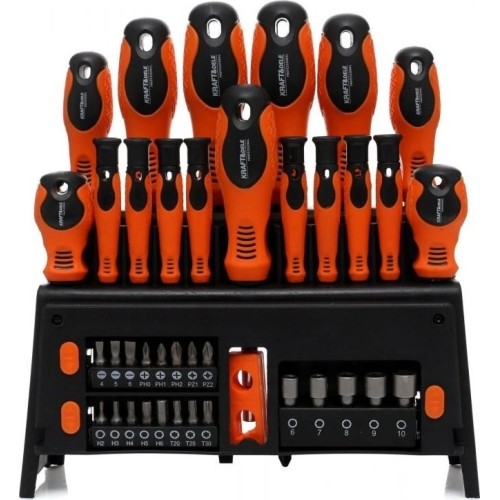 Screwdrivers and bits set of 39 pcs