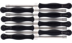 Keys for adjusting carburetors 8 pcs + brushes