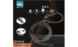 Mobilus endoskopas 3in1