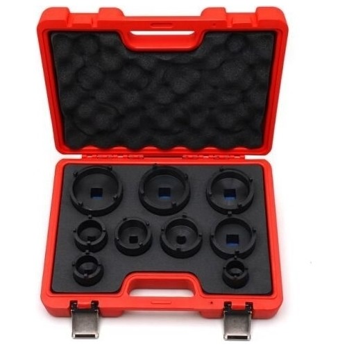 Inside tooth groove bearing lock nut set (9pcs) KM0-KM12