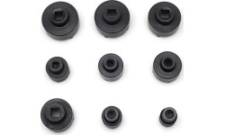 Inside tooth groove bearing lock nut set (9pcs) KM0-KM12