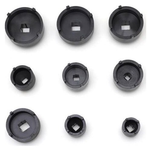 Inside tooth groove bearing lock nut set (9pcs) KM0-KM12