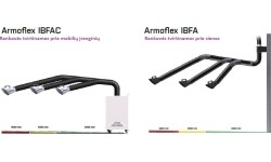 Smoke extraction sleeve AERSERVICE ARMOFLEX 160 - Without fan