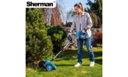 Cordless grass trimmer ET-504, 21 V, with 2 batteries