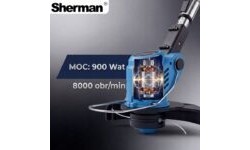 Cordless grass trimmer ET-504, 21 V, with 2 batteries