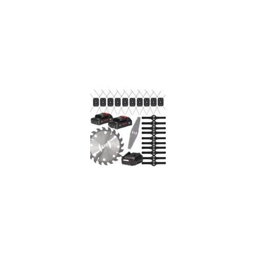 Cordless grass trimmer ET-504, 21 V, with 2 batteries