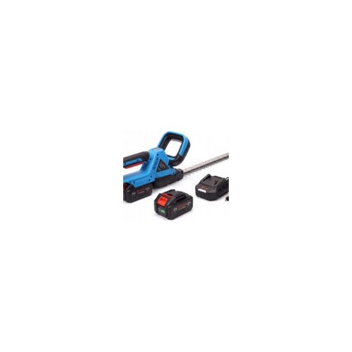 ET-50 cordless hedge trimmer with two 4.0 Ah batteries