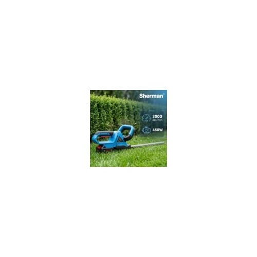 ET-50 cordless hedge trimmer with two 4.0 Ah batteries