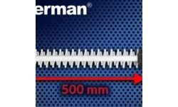 ET-50 cordless hedge trimmer with two 4.0 Ah batteries