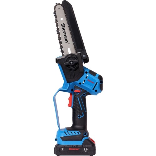 Cordless chainsaw ET-510 with automatic chain lubrication and two 2.0 Ah batteries