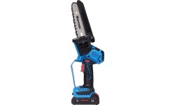 Cordless chainsaw ET-510 with automatic chain lubrication and two 2.0 Ah batteries