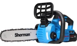 Cordless chainsaw ET-512 with 2 × 4.0 Ah batteries