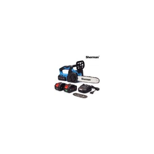 Cordless chainsaw ET-512 with 2 × 4.0 Ah batteries
