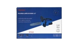 Cordless chainsaw ET-512 with 2 × 4.0 Ah batteries